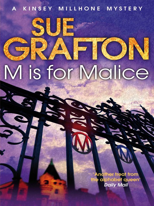 Title details for "M" is for Malice by Sue Grafton - Wait list